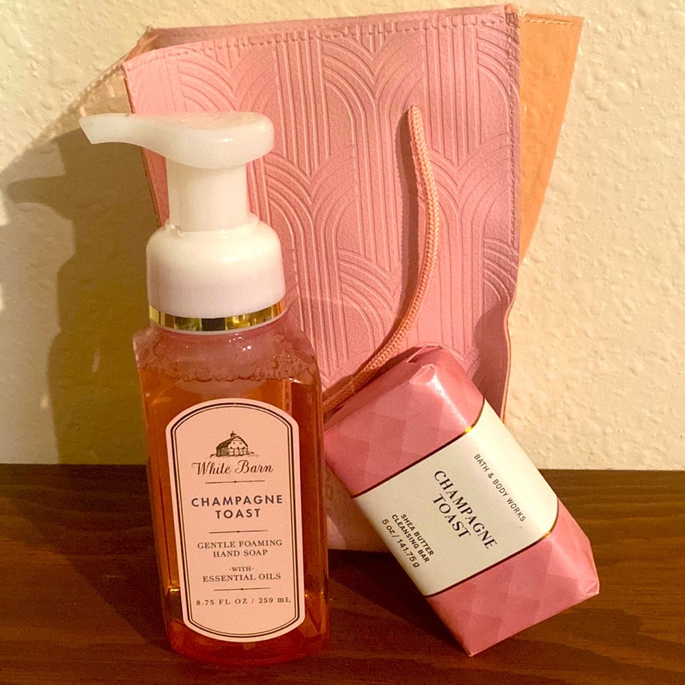 Bath & Body Works Gentle Foaming Hand Soap & Shea Butter Cleansing Bar Gift Set